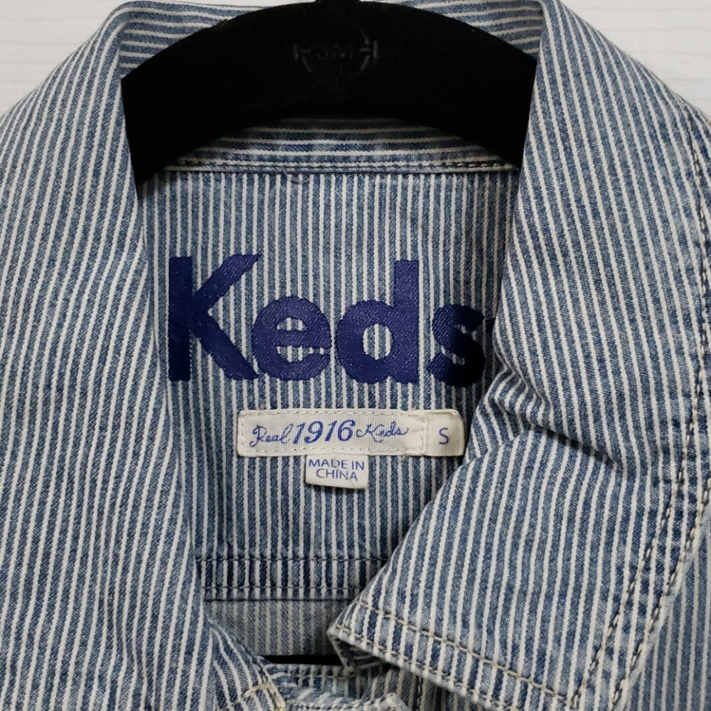 ❣️ 3/$25 Keds Denim Vest - Picture 3 of 6